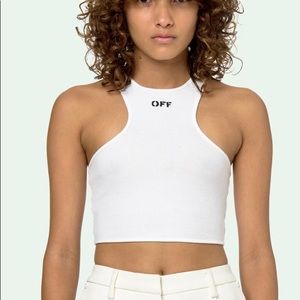 NWT Off-white Virgil Abloh crop top size 2